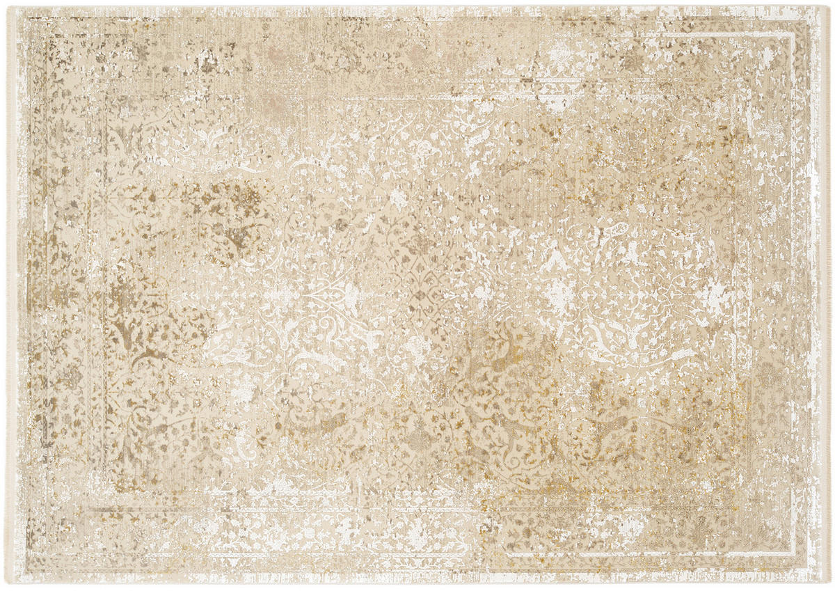 VINTAGE-TEPPICH 120/180 cm Elba Gelb  - Gelb, Design, Textil (120/180cm) - Dieter Knoll
