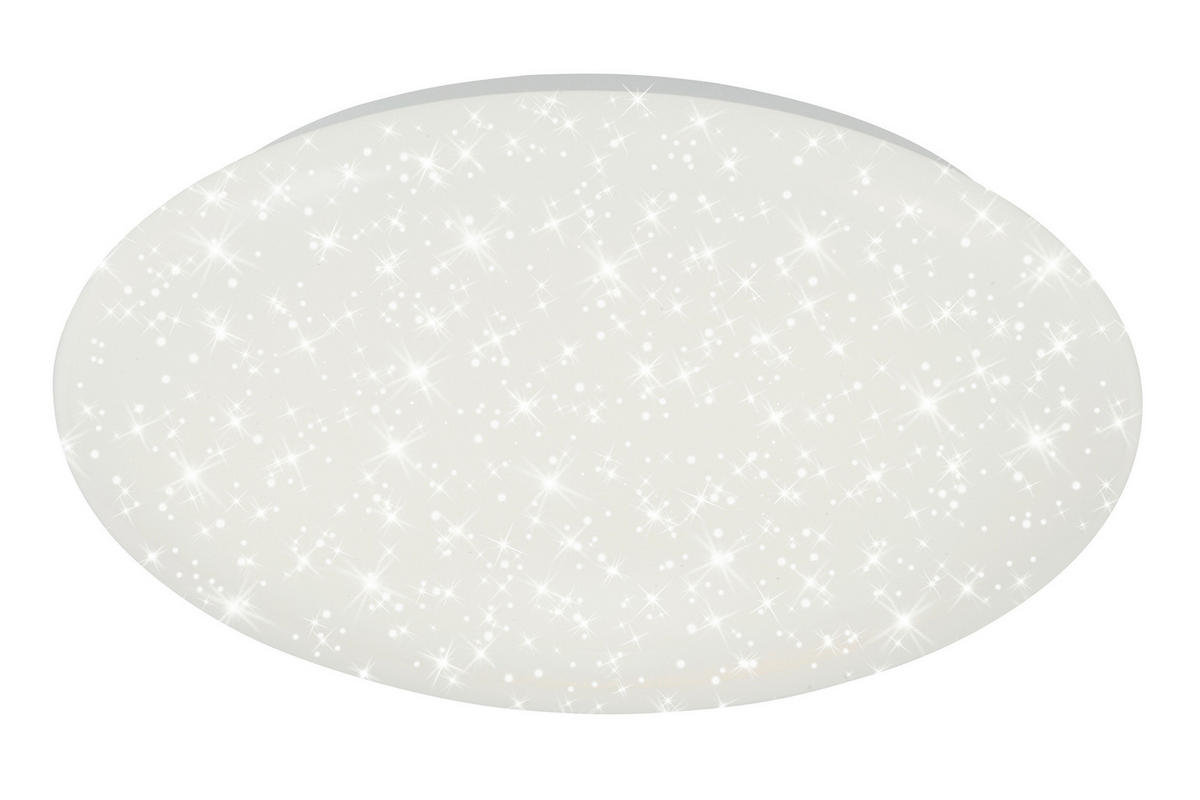 LED-DECKENLEUCHTE Vipe 38/7 cm   - Weiß, Design, Kunststoff (38/7cm) - Briloner