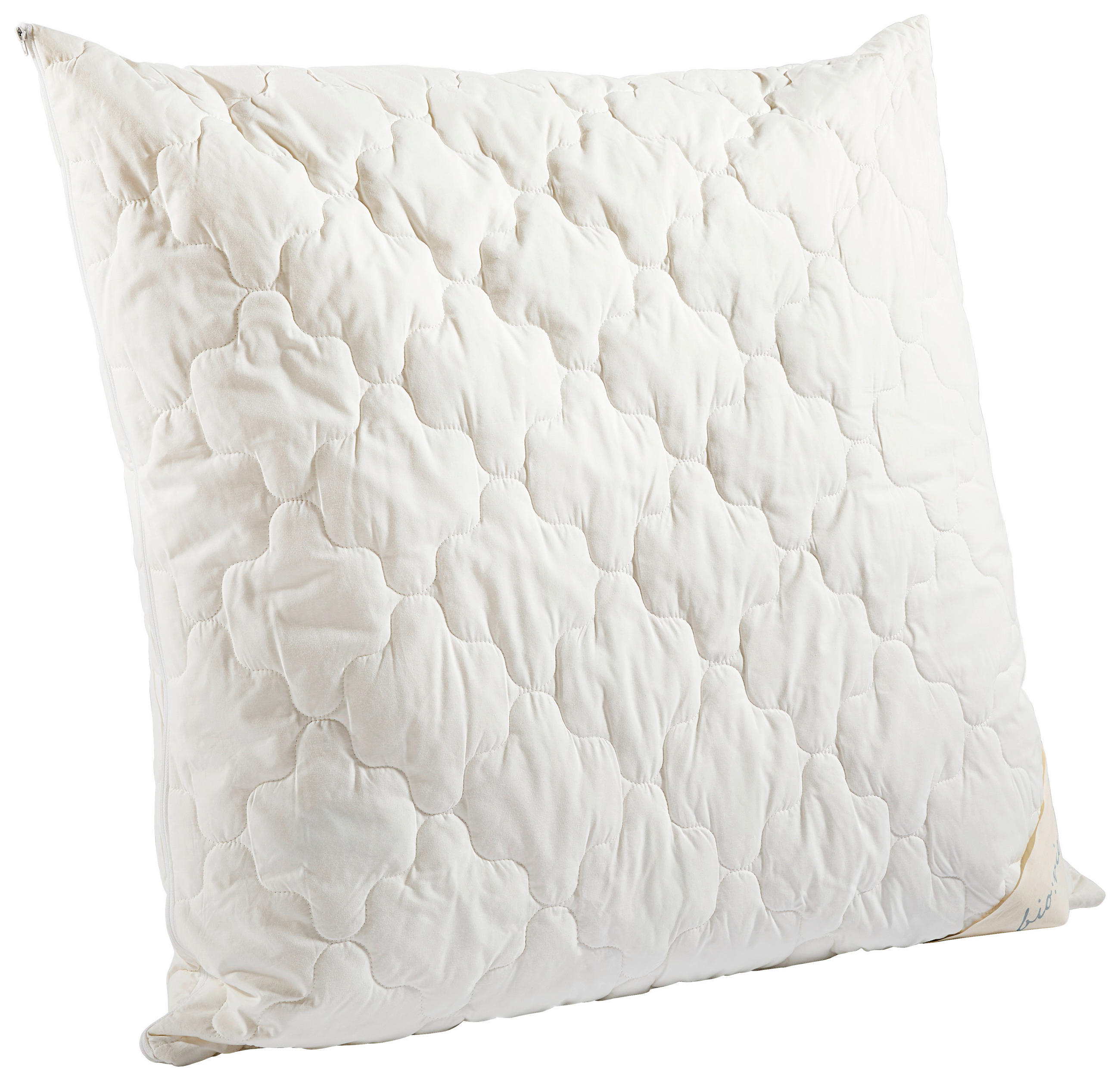 KOPFKISSEN  GOTS  80/80 cm       - Weiß, Naturmaterialien/Textil (80/80cm) - Sleeptex