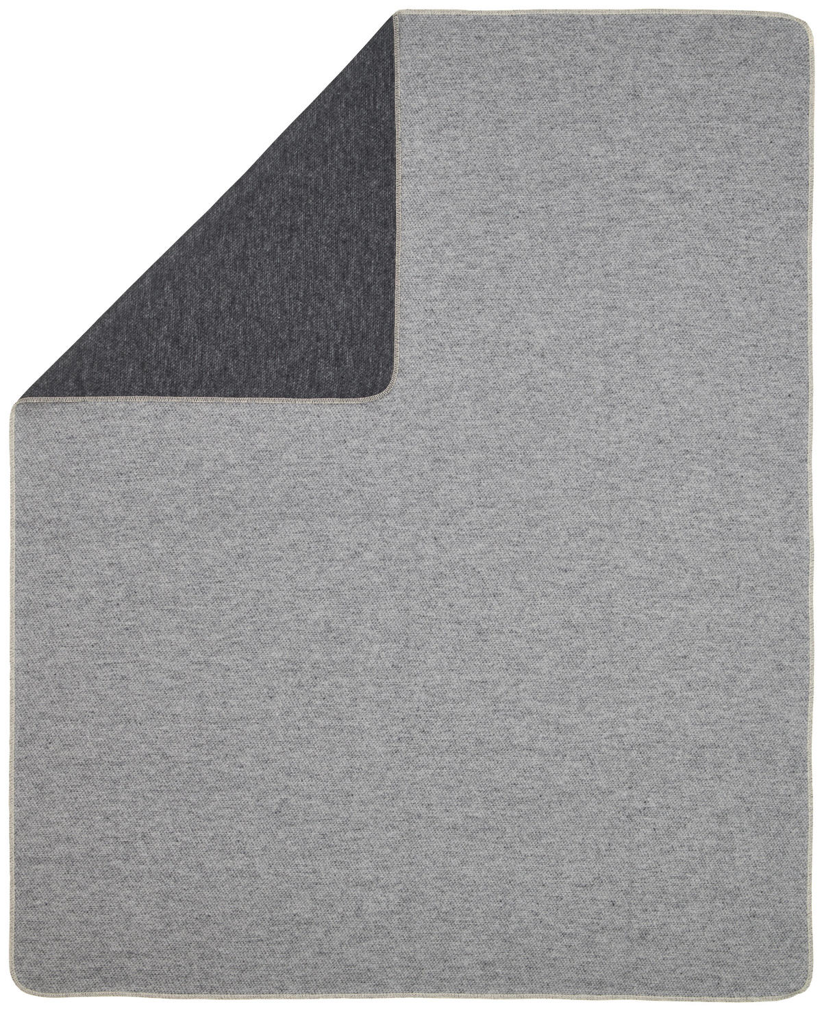 DEKA, bavlna (recyklovaná), 130/170 cm - tmavosivá, Basics, textil (130/170cm) - David Fussenegger