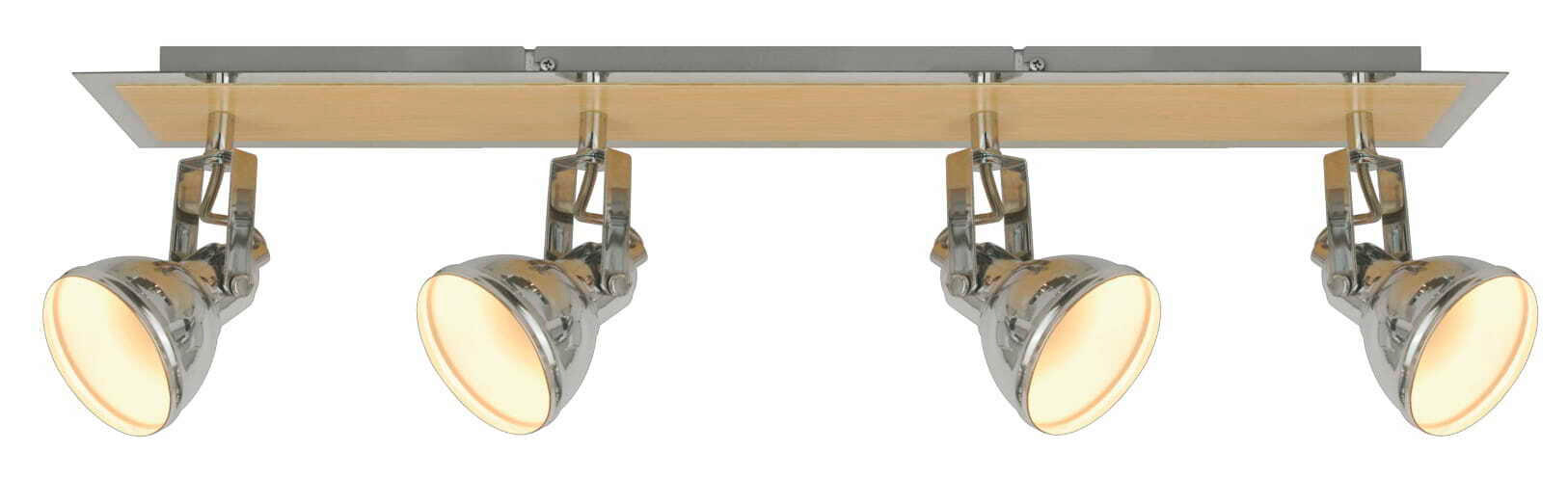STROPNI REFLEKTOR   71/18/7 cm          4X7W W  - barve kroma, Basics, kovina (71/18/7cm)