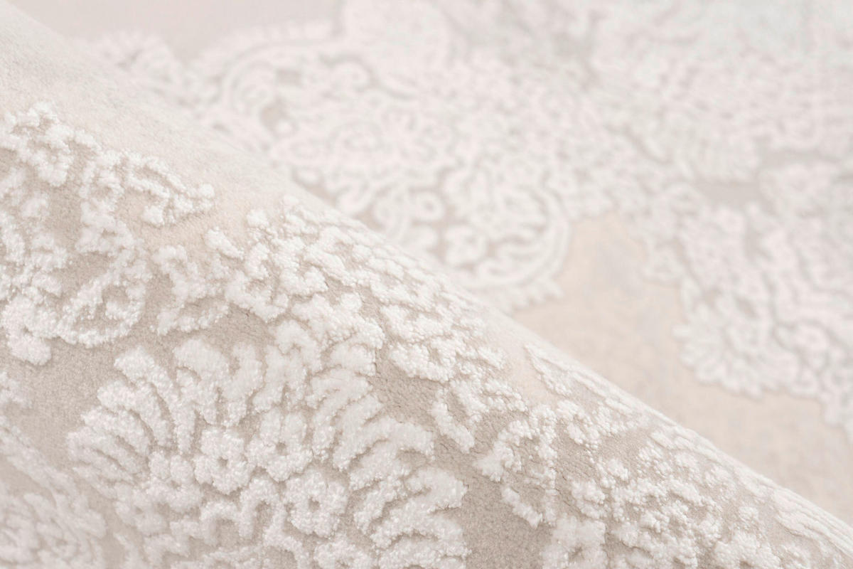 FLACHWEBETEPPICH 200/290 cm Clairmont Elfenbein  - Elfenbein, LIFESTYLE, Textil (200/290cm) - Pierre Cardin