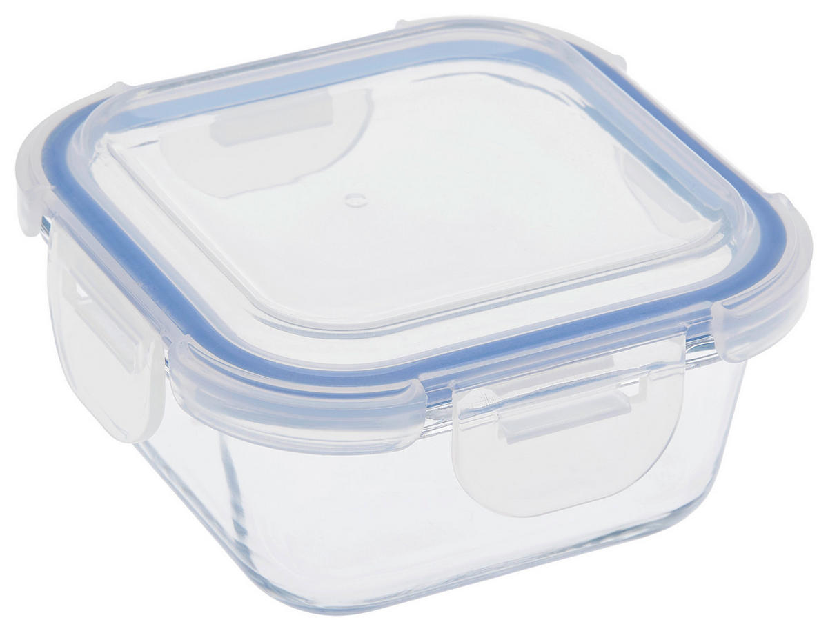 DÓZA NA POTRAVINY - průhledné/čiré, Trend, plast/sklo (12/12/6,5cm) - Homeware