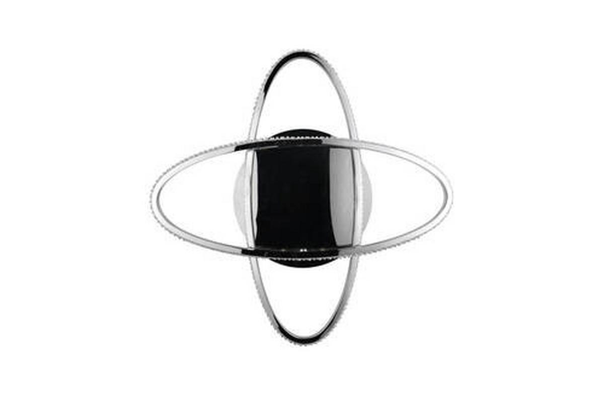 STROPNÉ LED SVIETIDLO, 58/9 cm  - chrómová, Konventionell, kov (58/9cm)