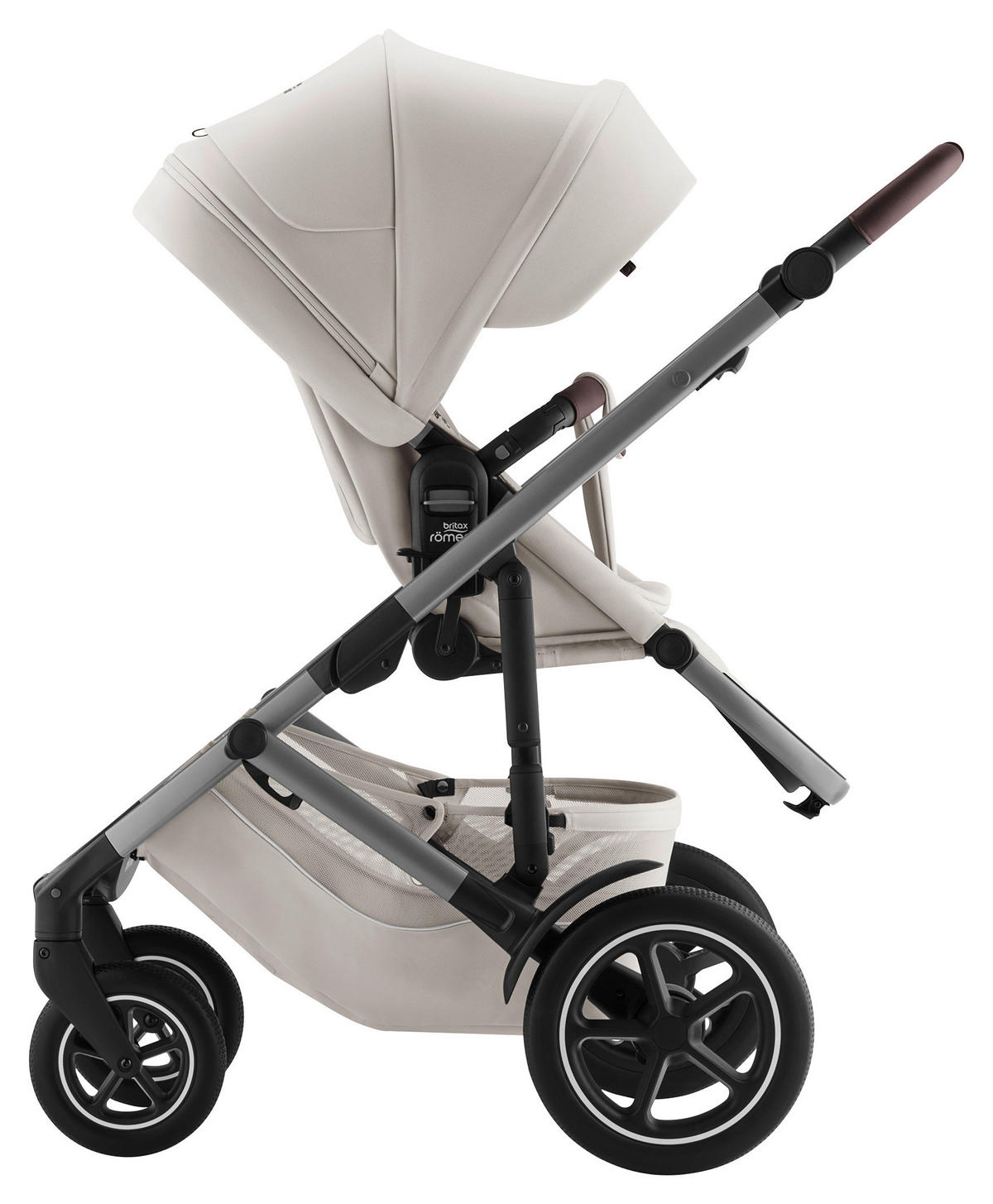 KINDERWAGEN  Smile 5Z  Soft Taupe  - Creme/Grau, Basics, Textil/Metall (57/112/97,7cm) - Britax Römer