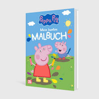 MALBUCH Peppa Wutz Ausmalbilder  - Multicolor, Basics, Papier (28/21/0,5cm)