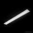LED-DECKENLEUCHTE - Alufarben, Design, Metall (80,5/9/4,4cm)