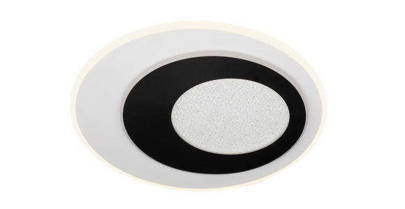 LED-DECKENLEUCHTE 48 cm - Weiß, Basics, Kunststoff/Metall (48cm) - Novel