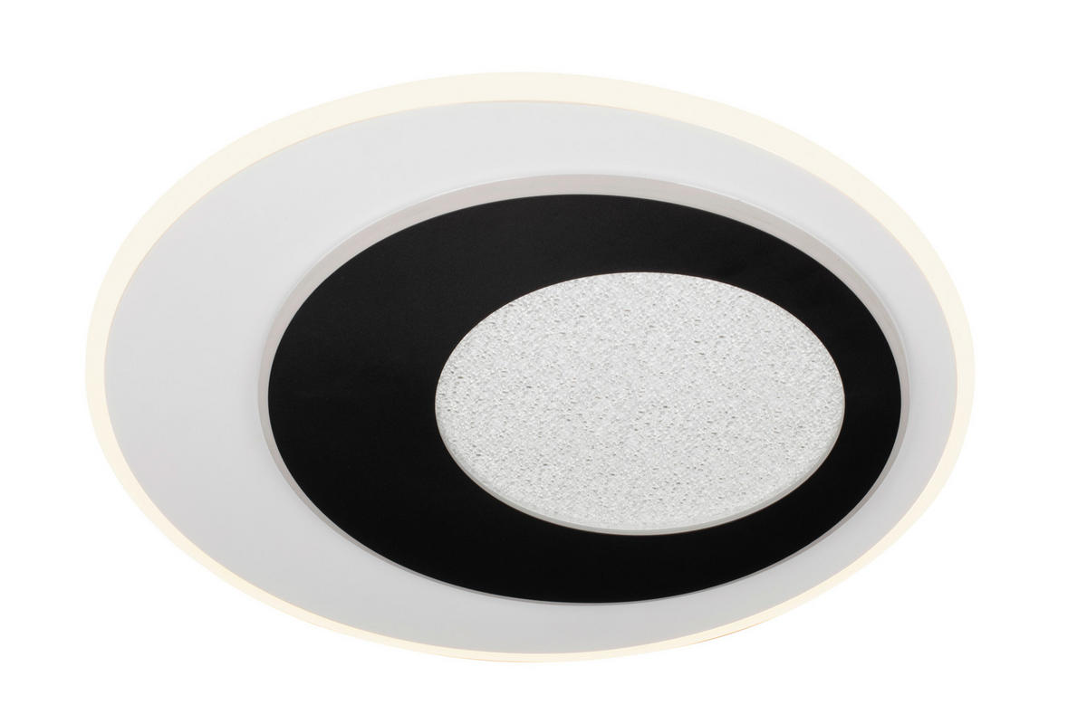 PLAFONIERĂ CU LED - alb, Basics, plastic/metal (48cm) - Novel