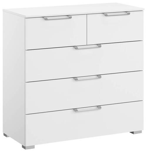 KOMMODE  in 80/81/42 cm  - Silberfarben/Alufarben, Design, Holzwerkstoff/Kunststoff (80/81/42cm) - Novel