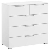 KOMMODE  in 80/81/42 cm  - Silberfarben/Alufarben, Design, Holzwerkstoff/Kunststoff (80/81/42cm) - Novel