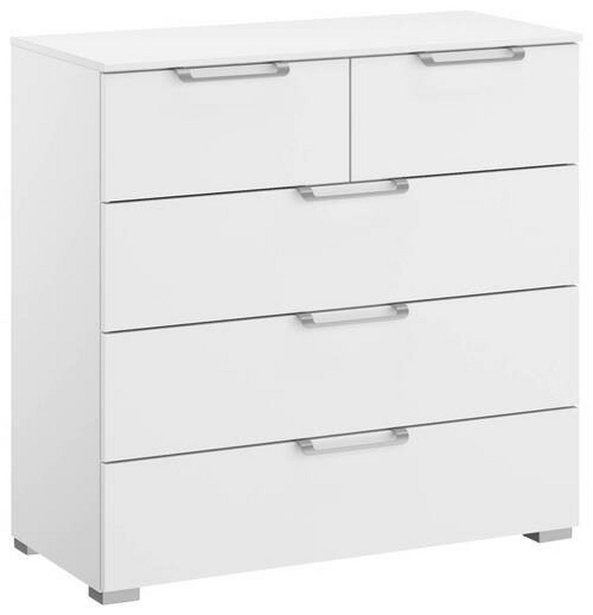 KOMMODE  in 80/81/42 cm  - Silberfarben/Alufarben, Design, Holzwerkstoff/Kunststoff (80/81/42cm) - Novel