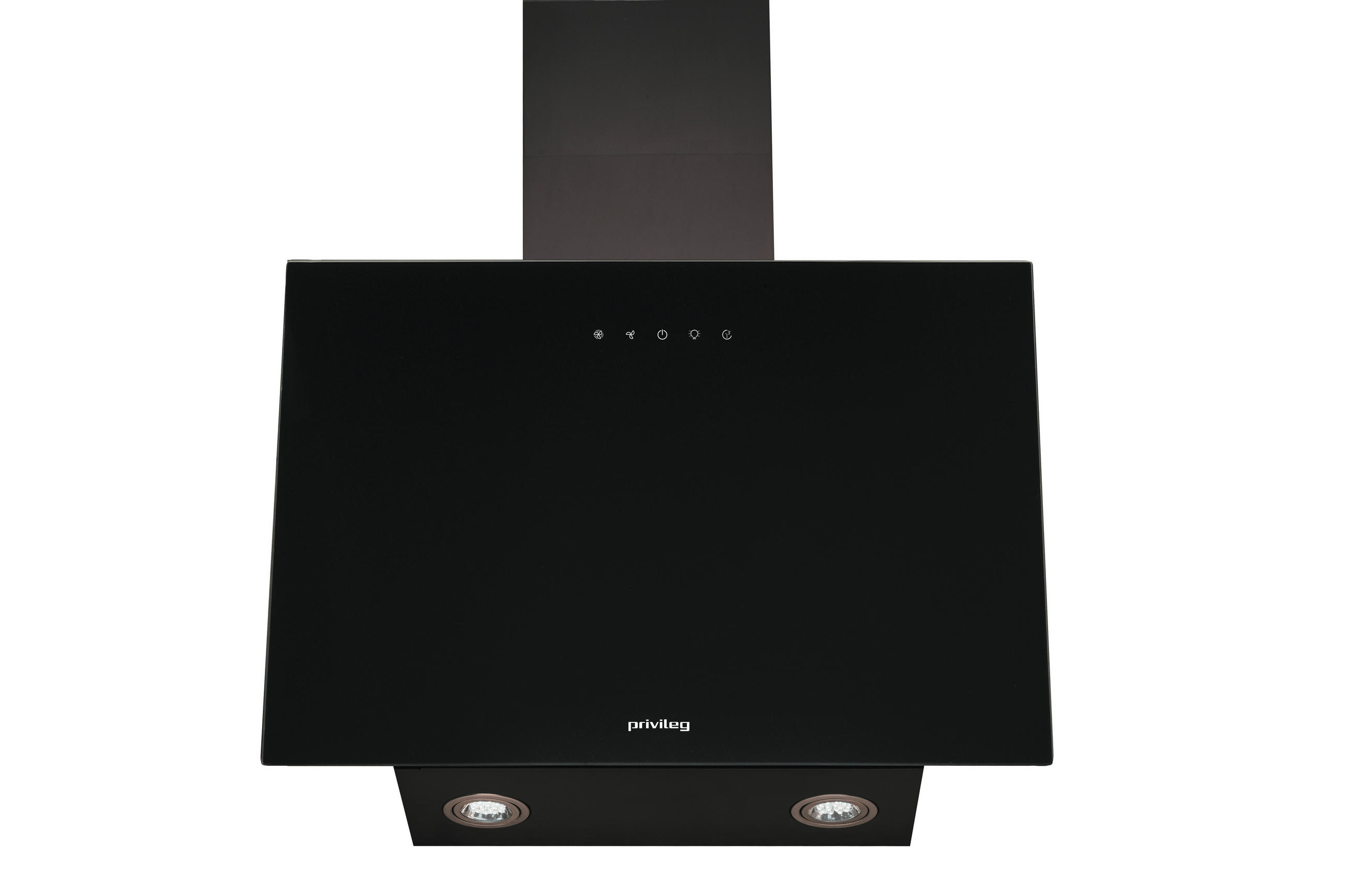 DUNSTABZUGSHAUBE DGHVP63LTK  - Schwarz, Basics, Glas - Privileg