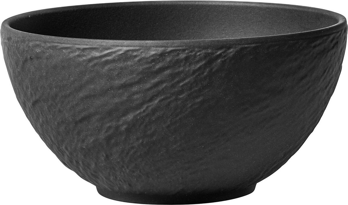 MÜSLISCHALE Manufacture Rock 14 cm  - Schwarz, Basics, Keramik (14cm) - Villeroy & Boch