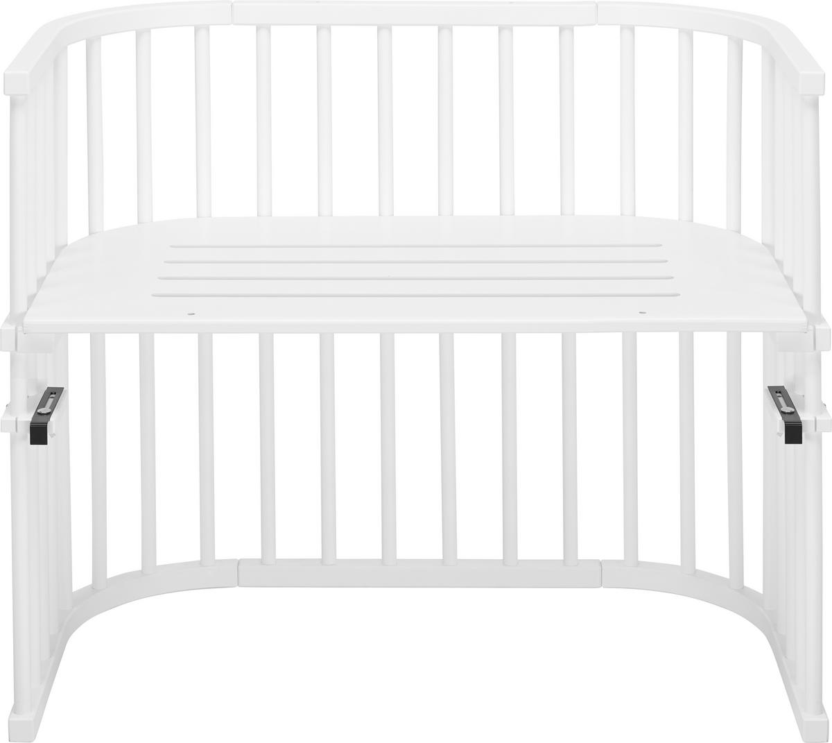 BEISTELLBETT Babybay Maxi 94/54/79 cm  - Weiß, Basics, Holz (94/54/79cm) - Babybay