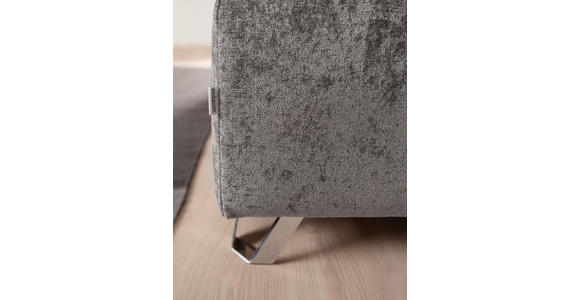 BOXSPRINGBETT 180/200 cm  in Grau  - Silberfarben/Grau, KONVENTIONELL, Textil (180/200cm) - Ambiente