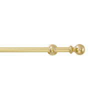VORHANGSTANGE 145 cm  - Goldfarben, KONVENTIONELL, Metall (145cm)