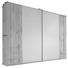 KLEIDERSCHRANK in Eichefarben, Beige - Eichefarben/Beige, KONVENTIONELL, Holzwerkstoff/Kunststoff (267/226/58cm) - Xora KLEIDERSCHRANK in Eichefarben, Beige - Eichefarben/Beige, KONVENTIONELL, Holzwerkstoff/Kunststoff (267/226/58cm) - Xora