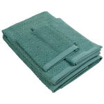 FROTTIERSET Santo Salbeigrün 4-teilig  - Salbeigrün, KONVENTIONELL, Textil - Esposa