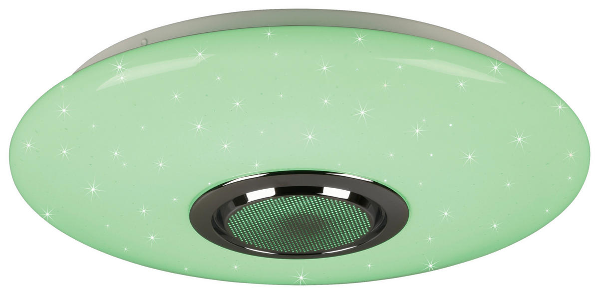 LED-DECKENLEUCHTE  41/8,5 cm    - Weiss, Design, Kunststoff (41/8,5cm) - P & B