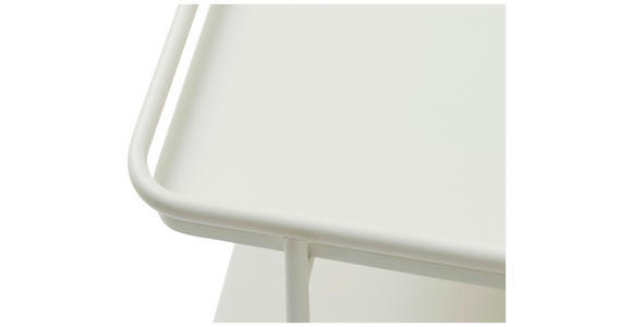 COUCHTISCH 75/75/34,3 cm quadratisch Creme - Creme, Basics, Metall (75/75/34,3cm) - Xora