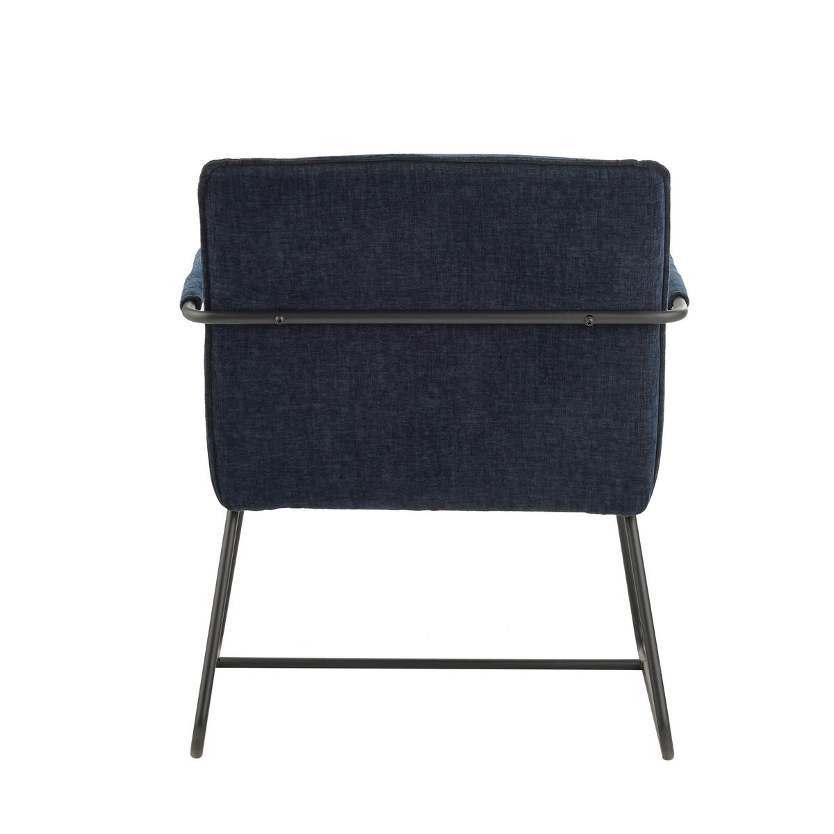 KŘESLO, textil, modrá - modrá/černá, Moderní, kov/textil (65/80/68cm) - MID.YOU