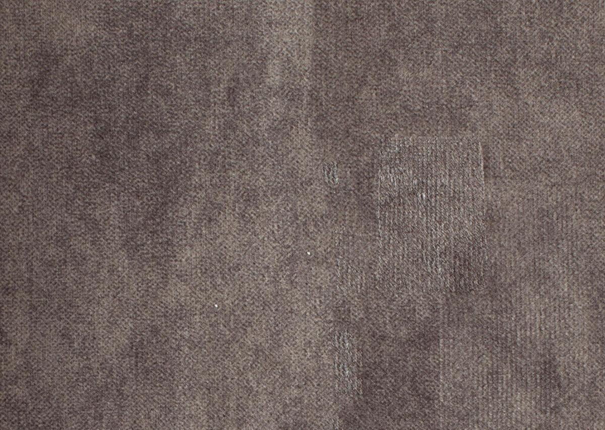 ECKSOFA Graubraun Velours  - Chromfarben/Graubraun, Design, Kunststoff/Textil (173/276cm) - Stylife