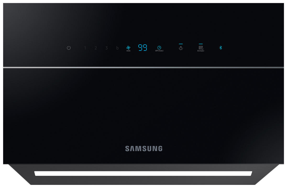 DUNSTABZUGSHAUBE NK24N9804VB/UR  - Schwarz Hochglanz, Basics, Glas/Kunststoff (59,8/148,6/38,6cm) - Samsung