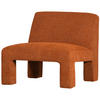 SESSEL in Webstoff Orange  - Orange, Design, Textil (74/73/84cm) - Livetastic