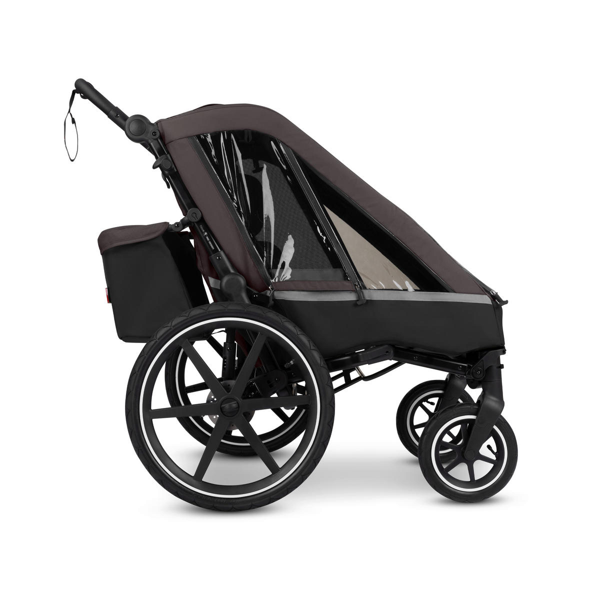 FAHRRADANHÄNGER   Tour 2  - Graubraun, Basics, Textil (81/53/56cm) - ABC Design