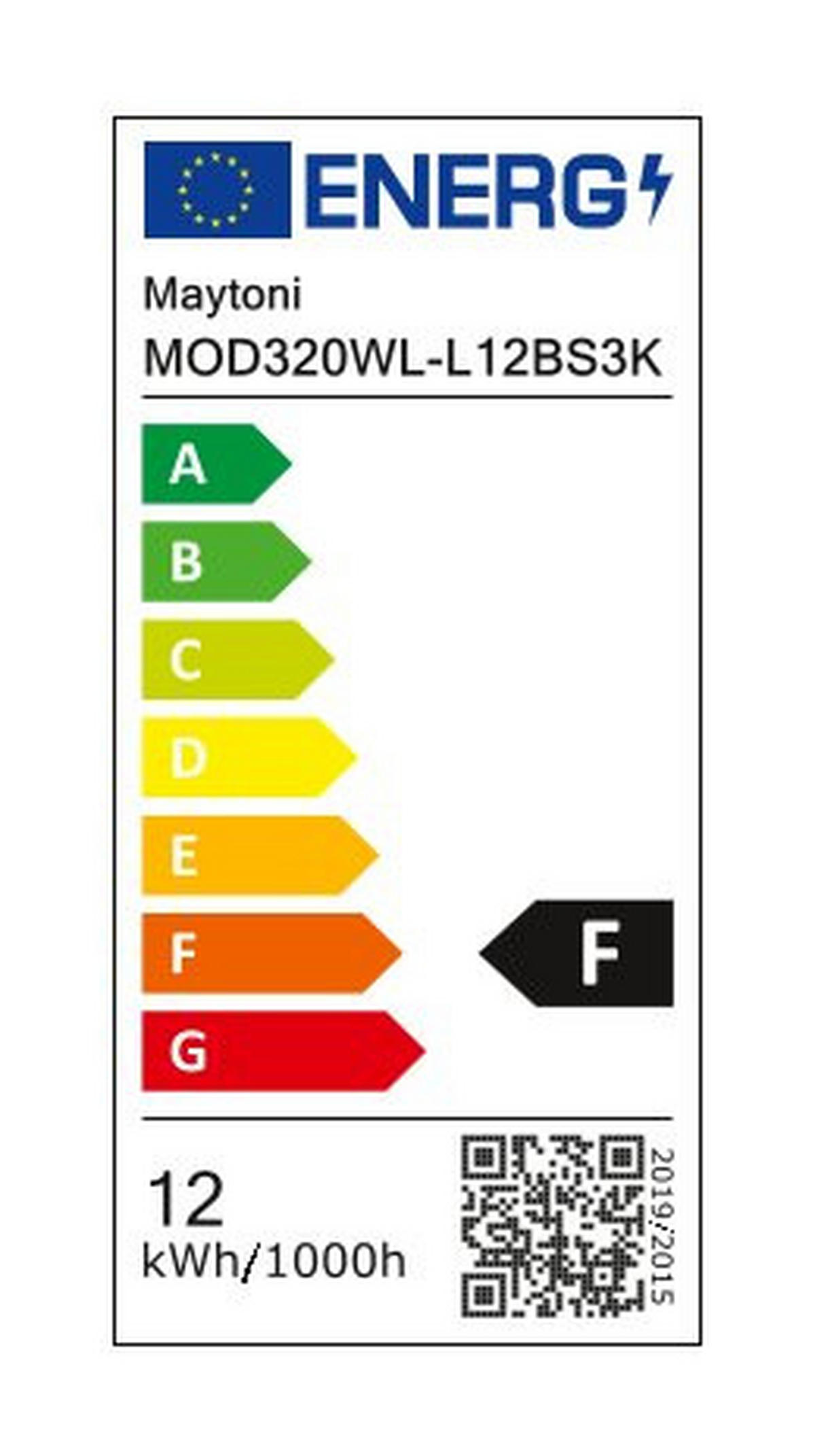 WANDLEUCHTE - Messingfarben, Trend, Metall (44,8/3,8cm) - MAYTONI