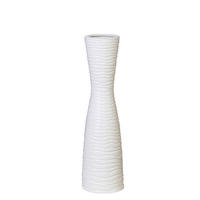 BODENVASE Tamera  - Weiß, Basics, Keramik (16/77/16cm)