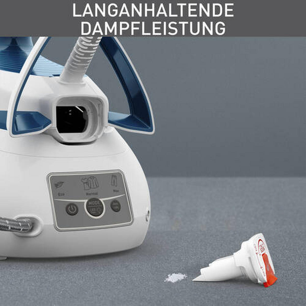 DAMPFBÜGELSTATION  Express Power SV8111  - Blau/Weiß, Basics (40,0/28,5/31,0cm) - Tefal