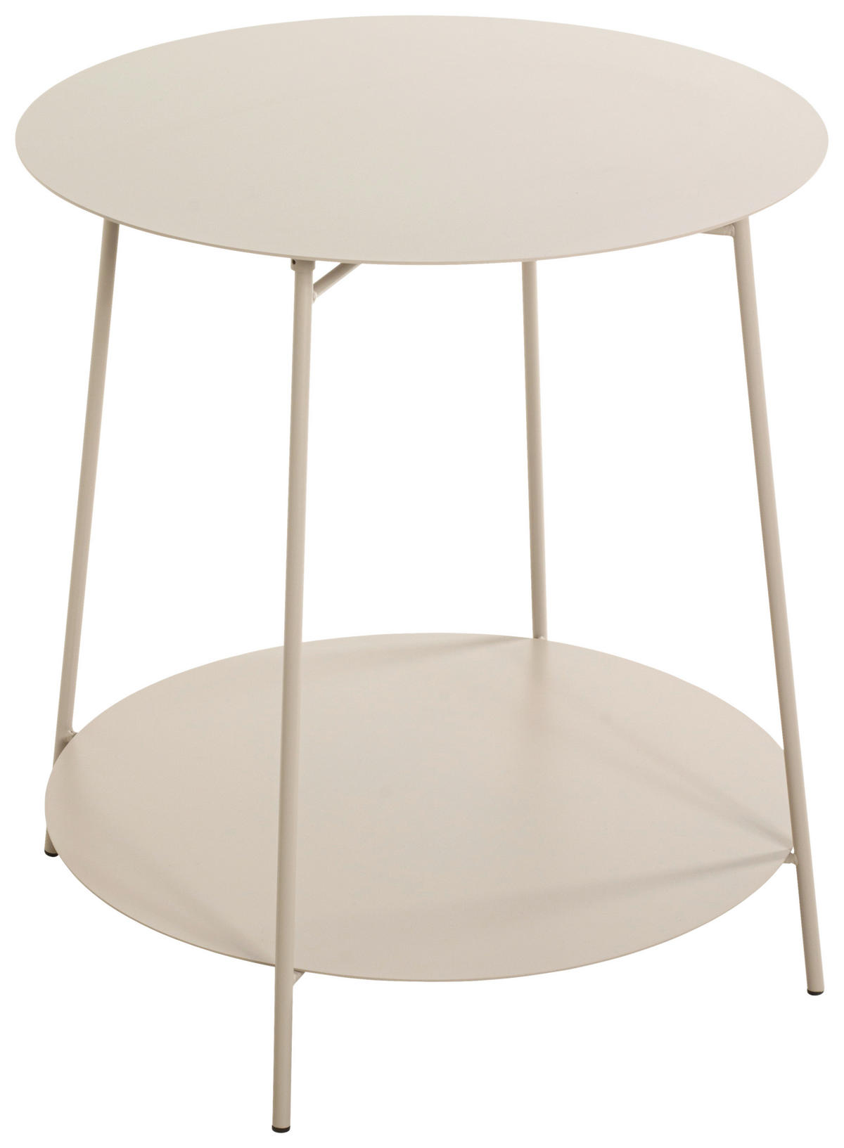 ODKLÁDACÍ STOLEK, kašmírová - kašmírová, Trend, kov (50/50cm)