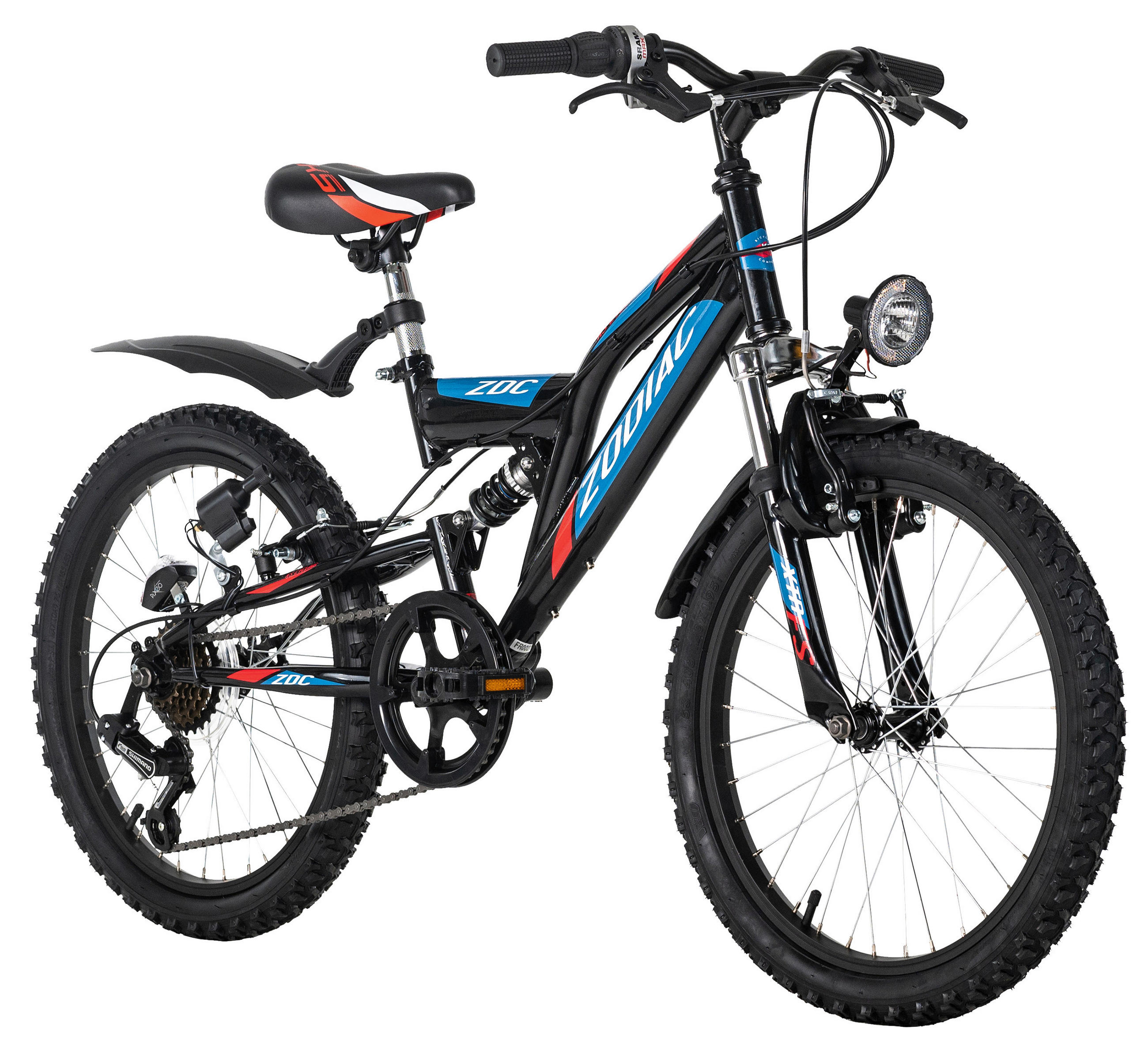 KINDERFAHRRAD 20 Zoll  - Schwarz, Basics, Metall - Atrigo