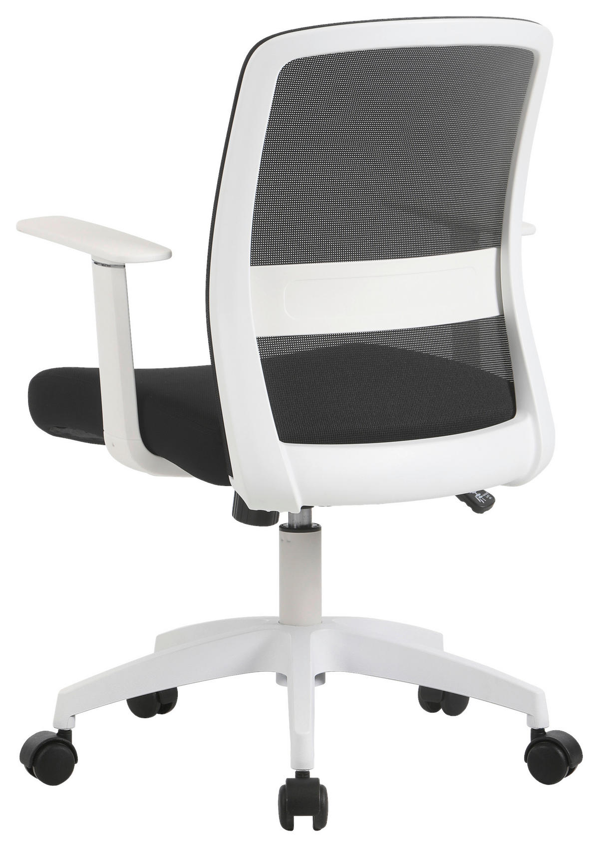 FORGÓSZÉK  feszített neccháló, szövet fekete, fehér  - fekete/fehér, Konventionell, műanyag/textil (60/86,5-94,5/60cm) - Xora