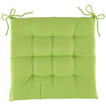 SITZKISSEN 40/40/4 cm    - Grün, Basics, Textil (40/40/4cm) - Boxxx