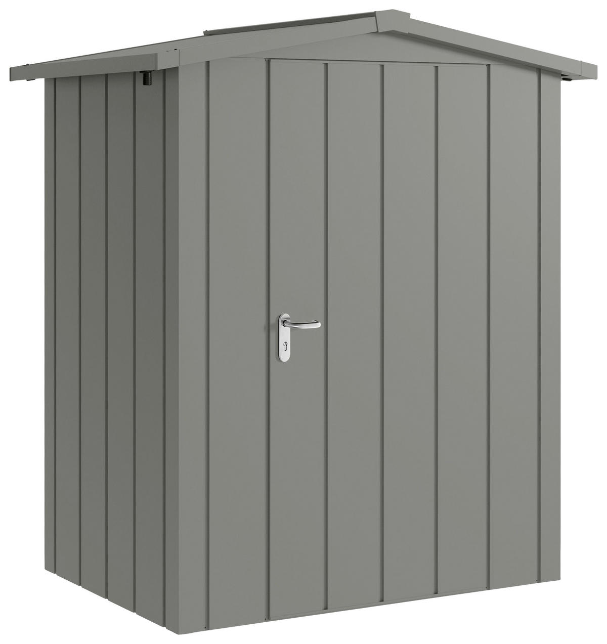 GERÄTEHAUS 189/219/133 cm  - Alufarben, Basics, Metall (189/219/133cm)