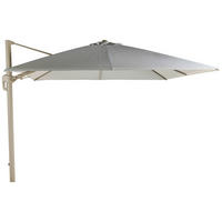 AMPELSCHIRM  300/300 cm  - Champagner/Hellgrau, Basics, Textil/Metall (300/300cm) - Tierra Outdoor