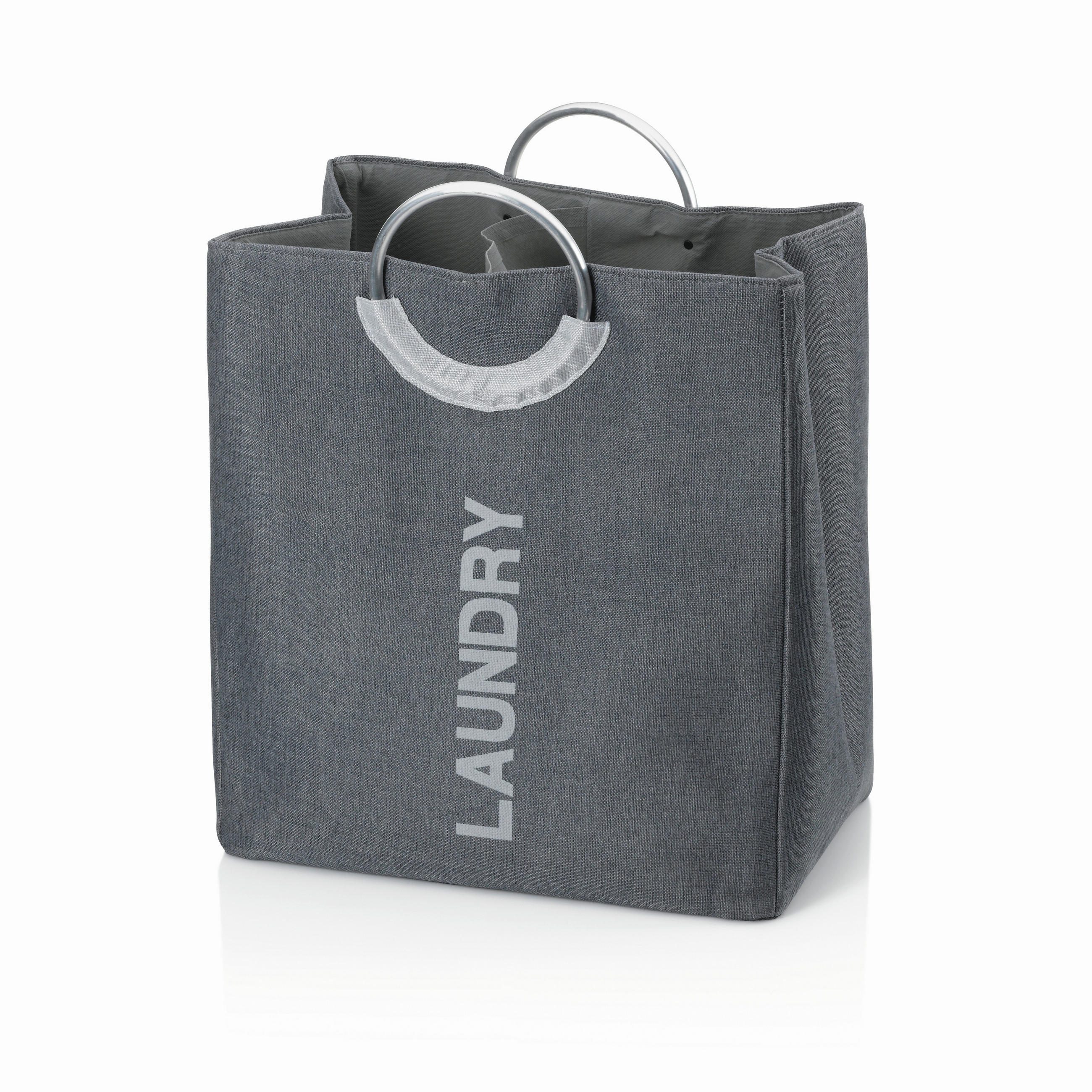 VREČA ZA PERILO - siva, Konvencionalno, umetna masa (29/54/50cm) - Kela