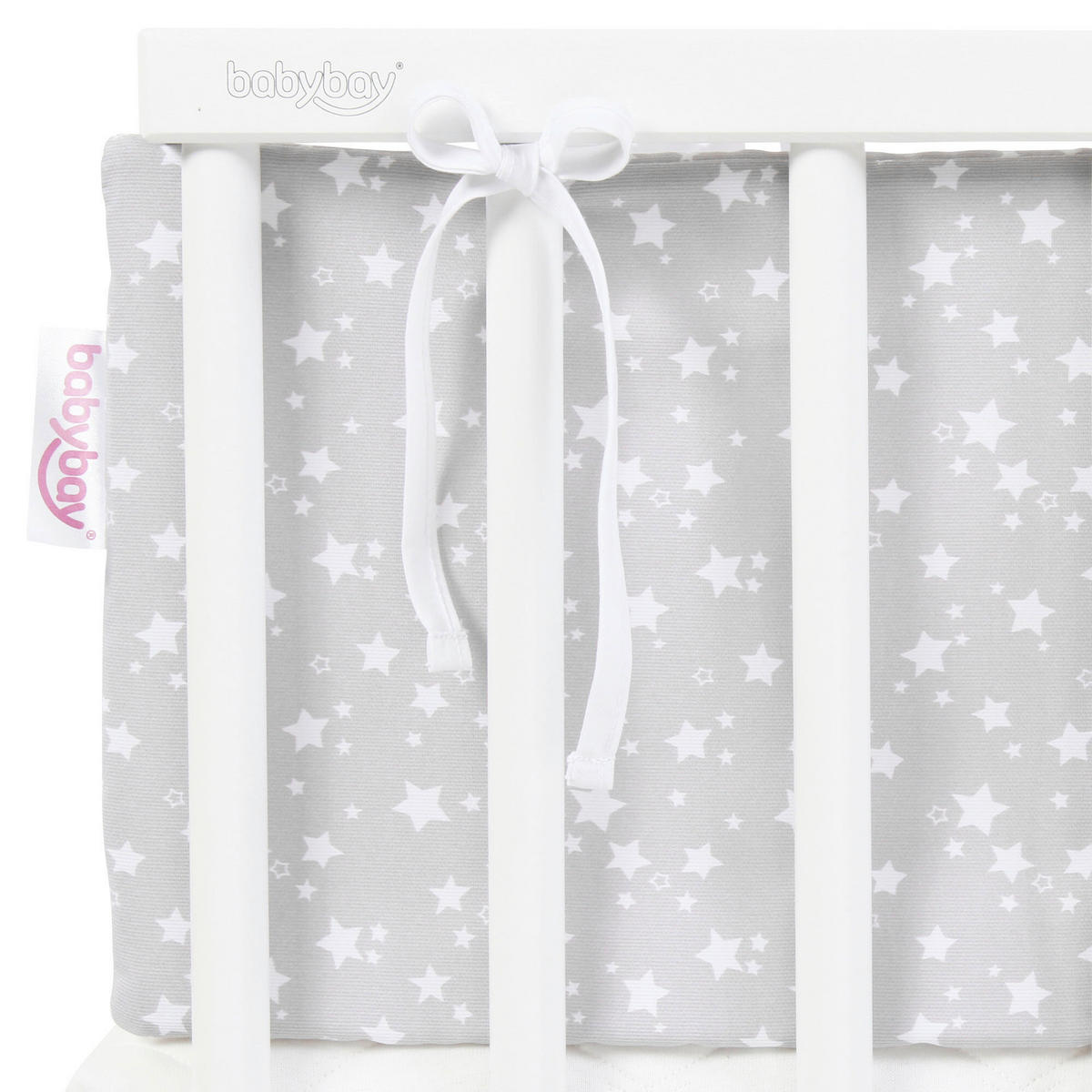 NESTCHEN  149/24/2 cm   - Hellgrau, Basics, Textil (149/24/2cm) - Babybay