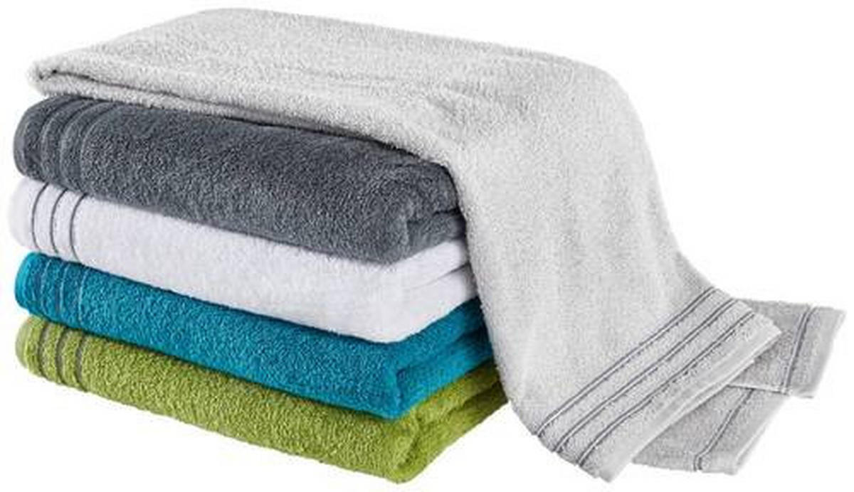 DUSCHTUCH Grossetto 67/140 cm  - Grau, Basics, Textil (67/140cm) - Vossen