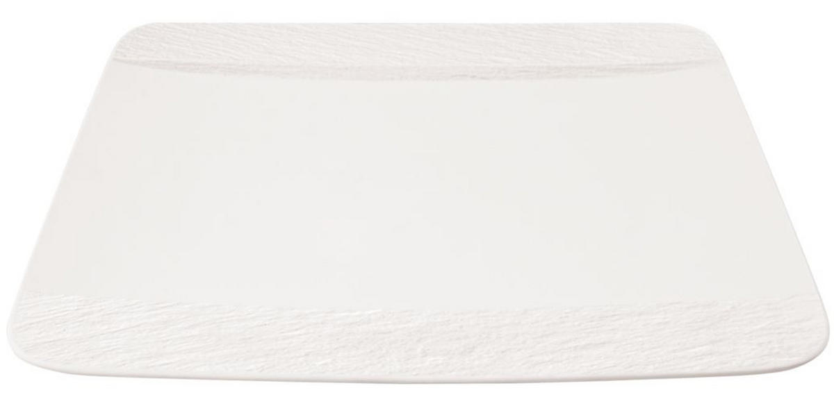 SPEISETELLER MANUFACTURE ROCK BLANC 28/28 cm  - Weiss, Design, Keramik (28/28cm) - Villeroy & Boch