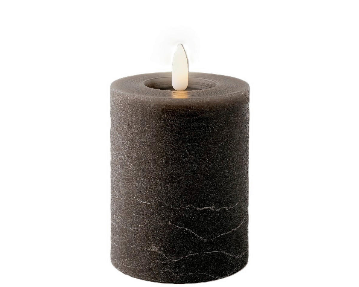 LED-KERZE 7/11,2 cm  - Grau, Basics, Kunststoff/Paraffin (7/11,2cm) - Ambia Home