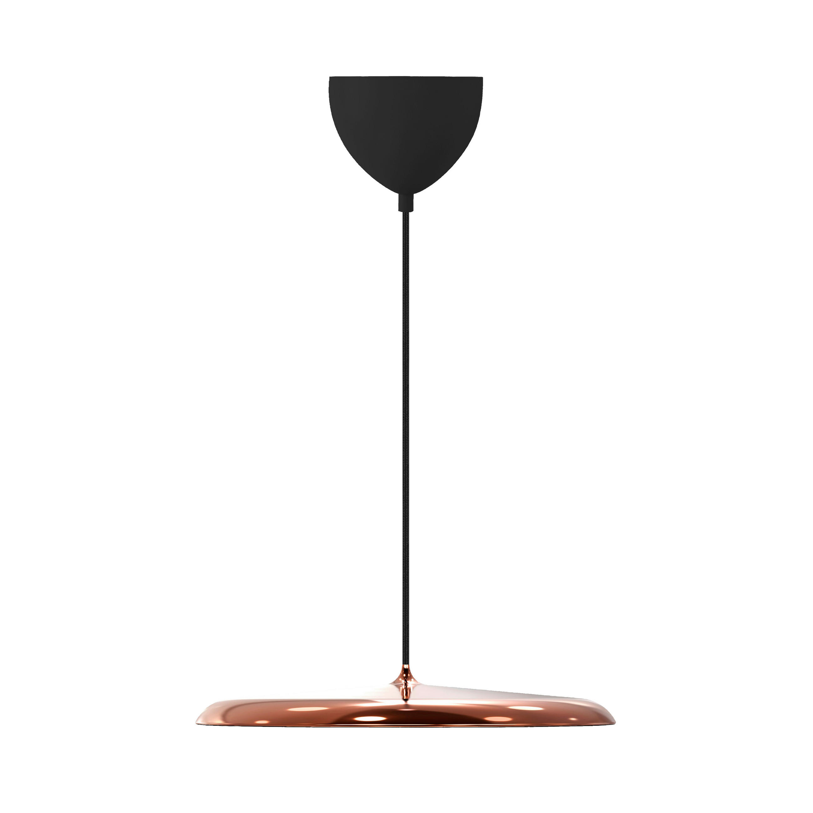 LED-HÄNGELEUCHTE 40/6 cm   - Kupferfarben, Design, Metall (40/6cm) - Nordlux