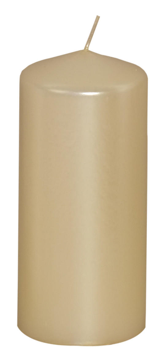 STUMPENKERZE 1/24 cm  - Champagner, Basics, Naturmaterialien (1/24cm)