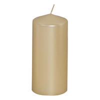 STUMPENKERZE 1/24 cm  - Champagner, Basics, Naturmaterialien (1/24cm)