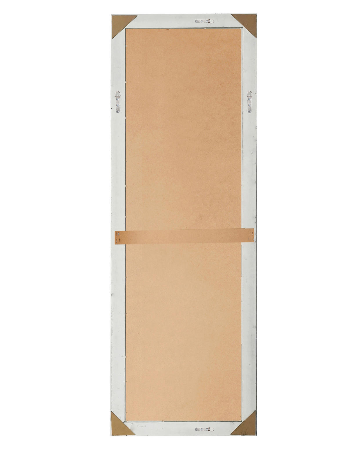 WANDSPIEGEL 50/150/3,5 cm    in rechteckig  - Silberfarben/Schwarz, Trend, Glas/Holz (50/150/3,5cm) - Boxxx