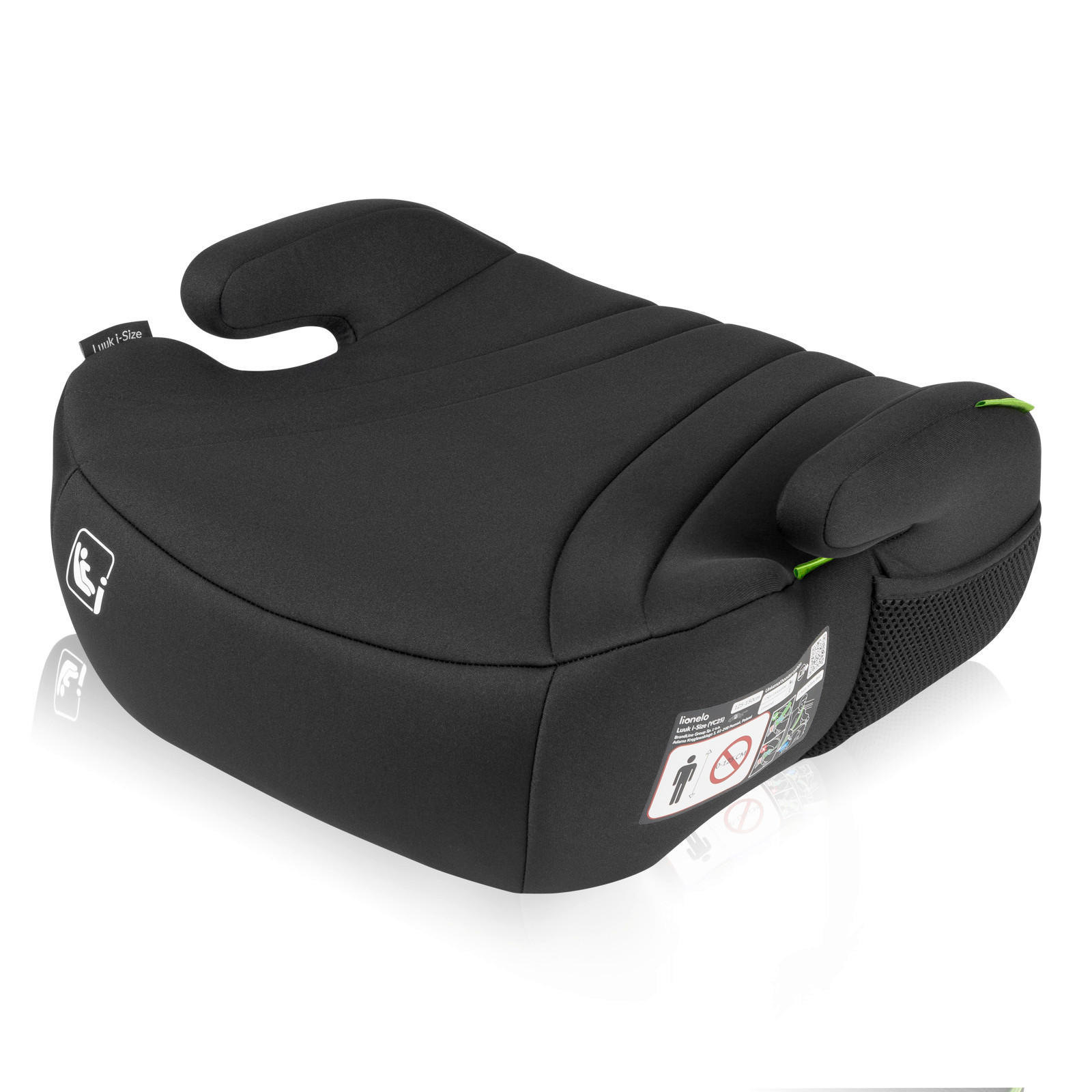 KINDERAUTOSITZ Luuk i-Size   - Schwarz, Basics, Kunststoff (40.5/36/18cm) - Lionelo