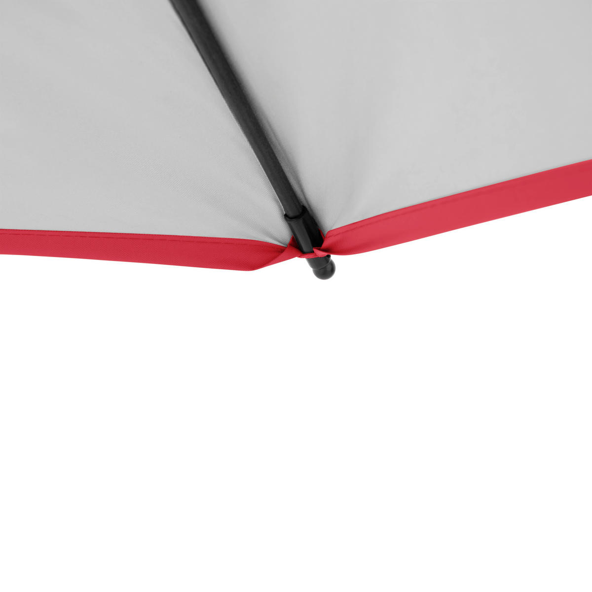 SONNENSCHIRM 200 cm  - Anthrazit/Rot, KONVENTIONELL, Textil/Metall (200cm) - Doppler